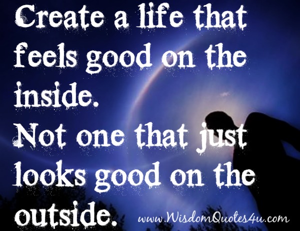 Feel Good On the Inside and Out 